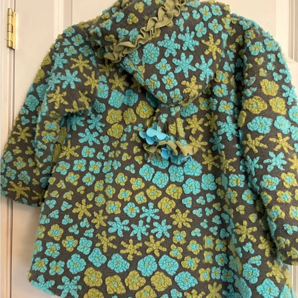 Colorful Floral Patterned Jacket - Picture 4 of 5